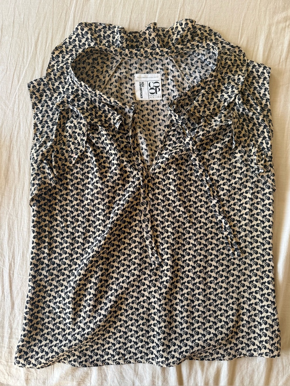 Barney’s New York 100% silk blouse